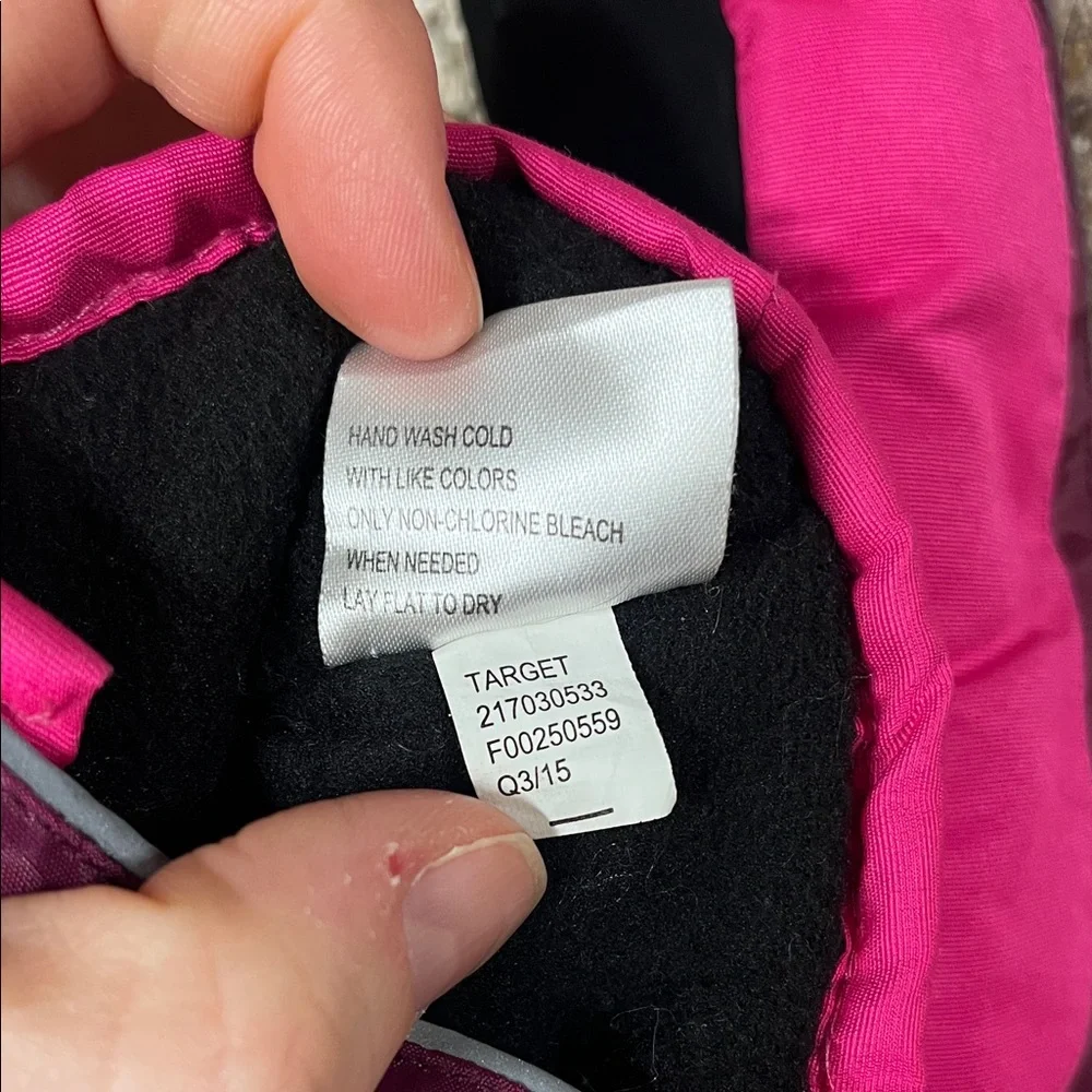 3M Thinsulate Pink and Patterned Kids Mittens